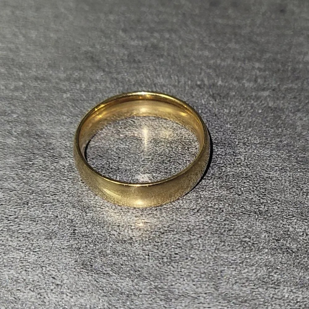 Men's Gold Promise Ring -  Guys Promise Ring - Promise Ring For Guys